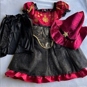 Girls witch costume size 10-12